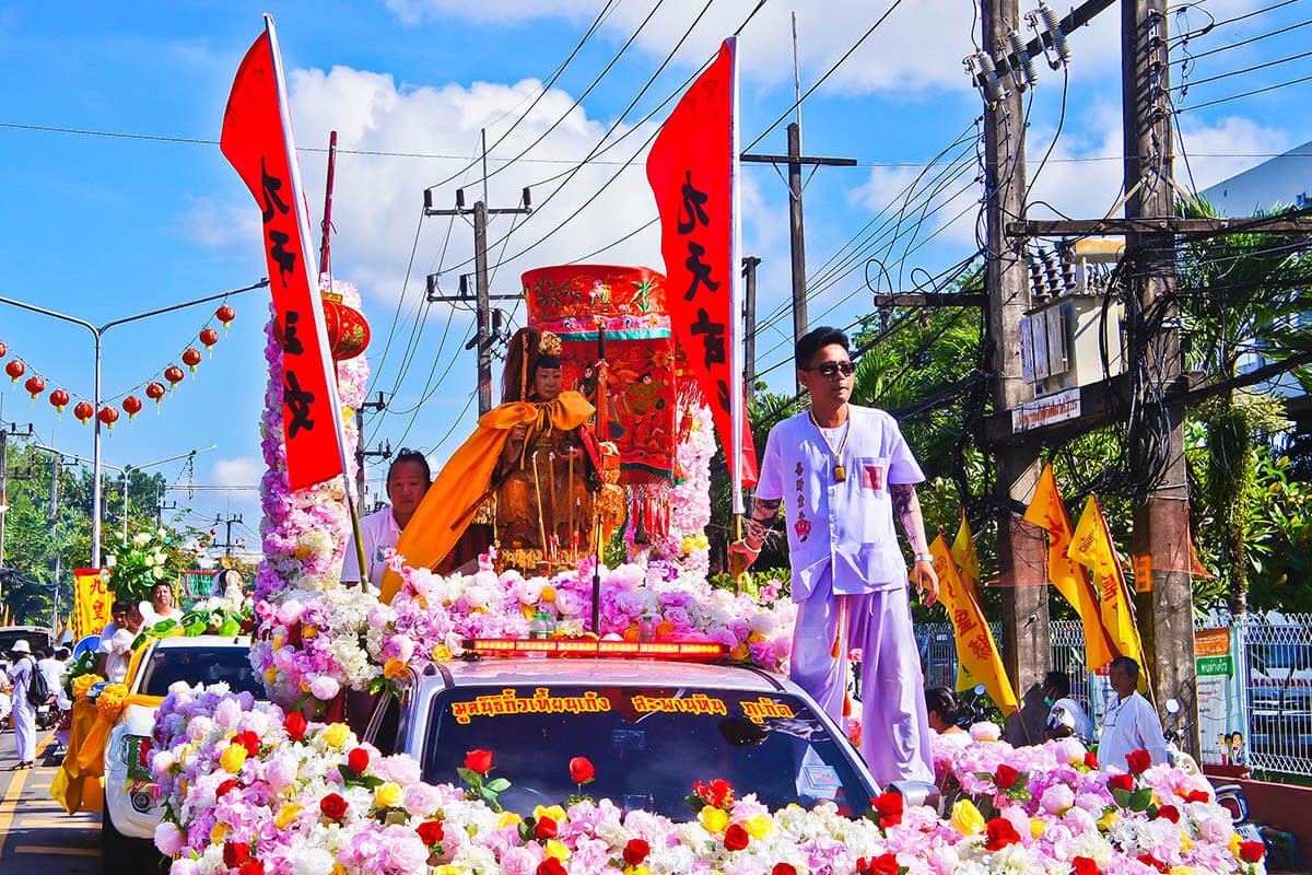 Vegetarian festival - Phuket, Thailand, 2019 year