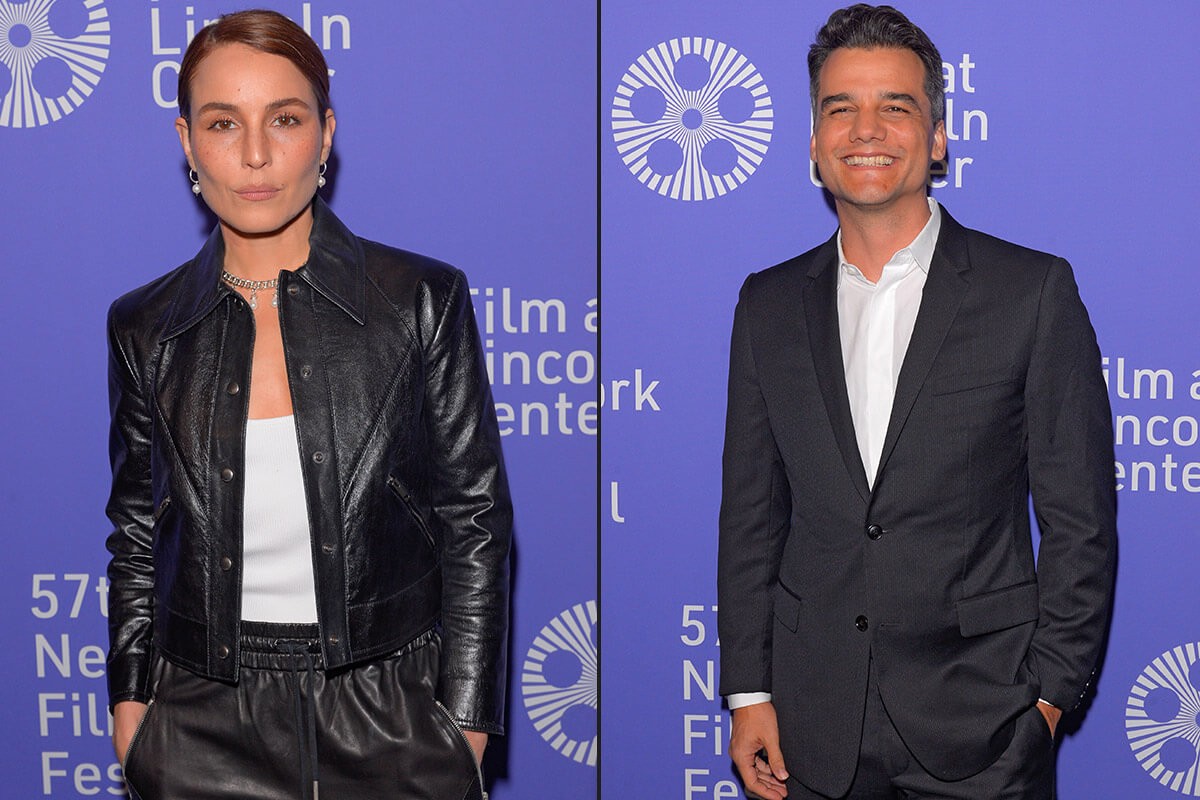 Noomi Rapace and Wagner Moura on 57th New York Film Festival "Wasp Network"