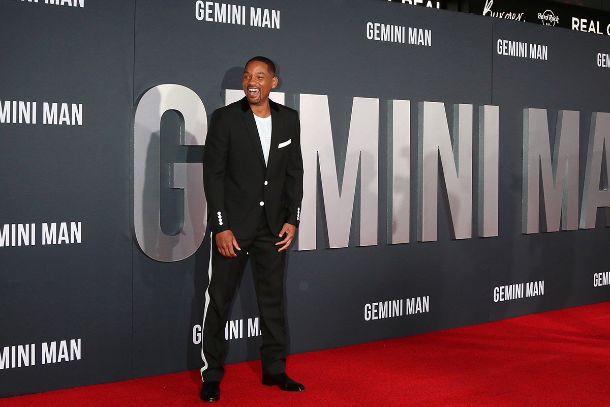 Will Smith at the "Gemini" premiere at the TCL Chinese Theater IMAX 2019 in Los Angeles