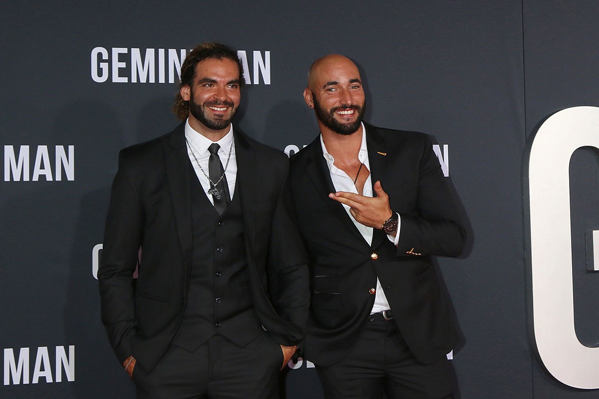 Adil El Arbi, Bilall Fallah - "Gemini" premiere at the TCL Chinese Theater IMAX