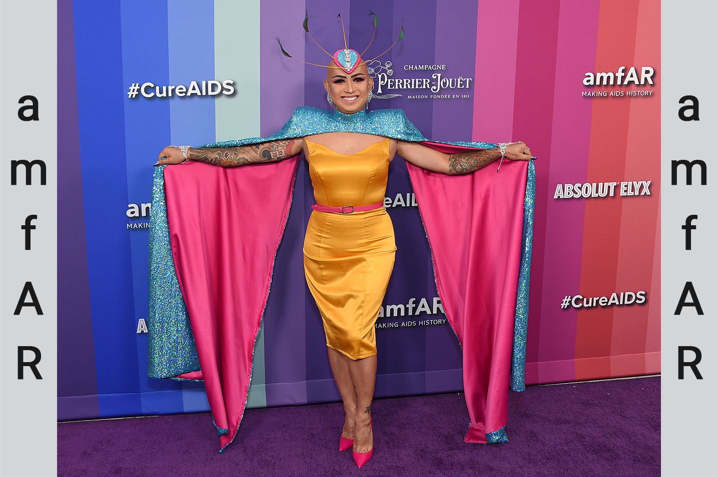 Ongina - amfAR Gala in Hollywood, Los Angeles, USA