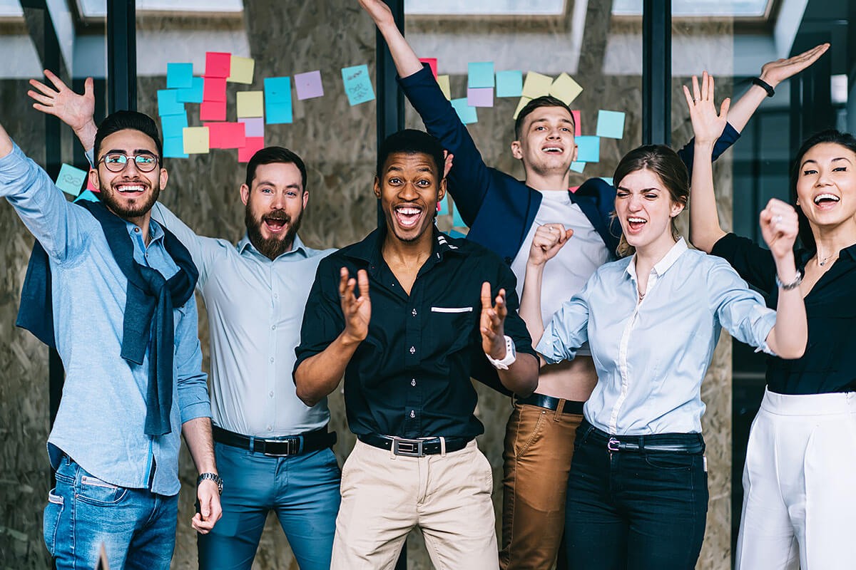 Psychology of behavior of young people in a large company