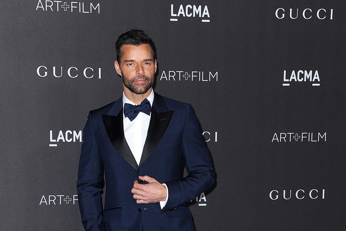 Ricky Martin at the 2019 LACMA Art plus Film Gala Presented By Gucci held at the LACMA in Los Angeles, USA