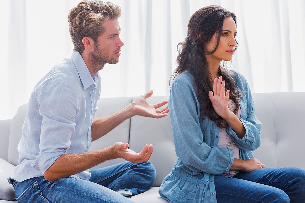 A man talks to a girl and does not understand her