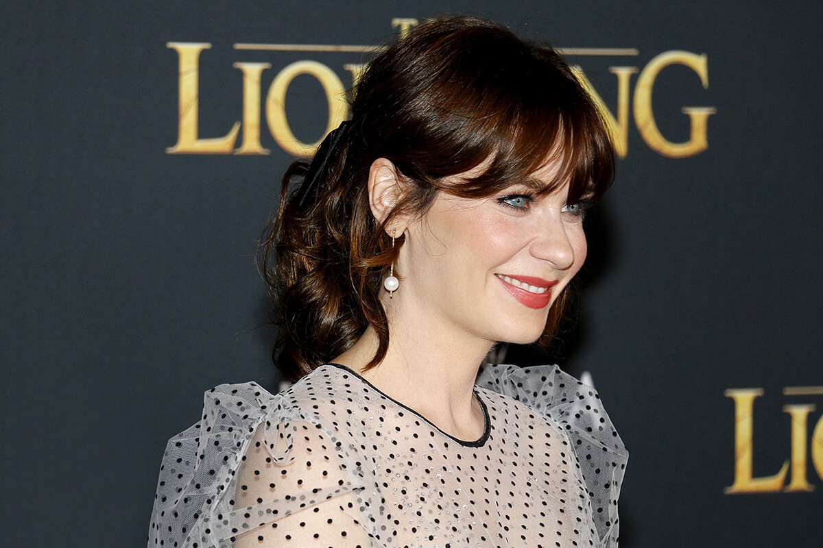Image Zooey Deschanel - star brunette