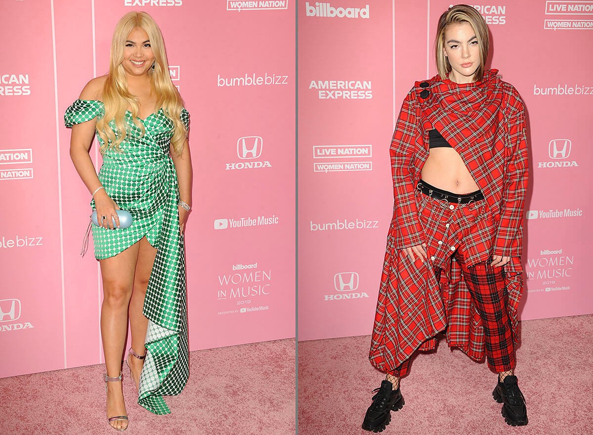 Hayley Kiyoko and Evie Irie - Billboard Women in music held at the Hollywood Palladium in Hollywood, USA