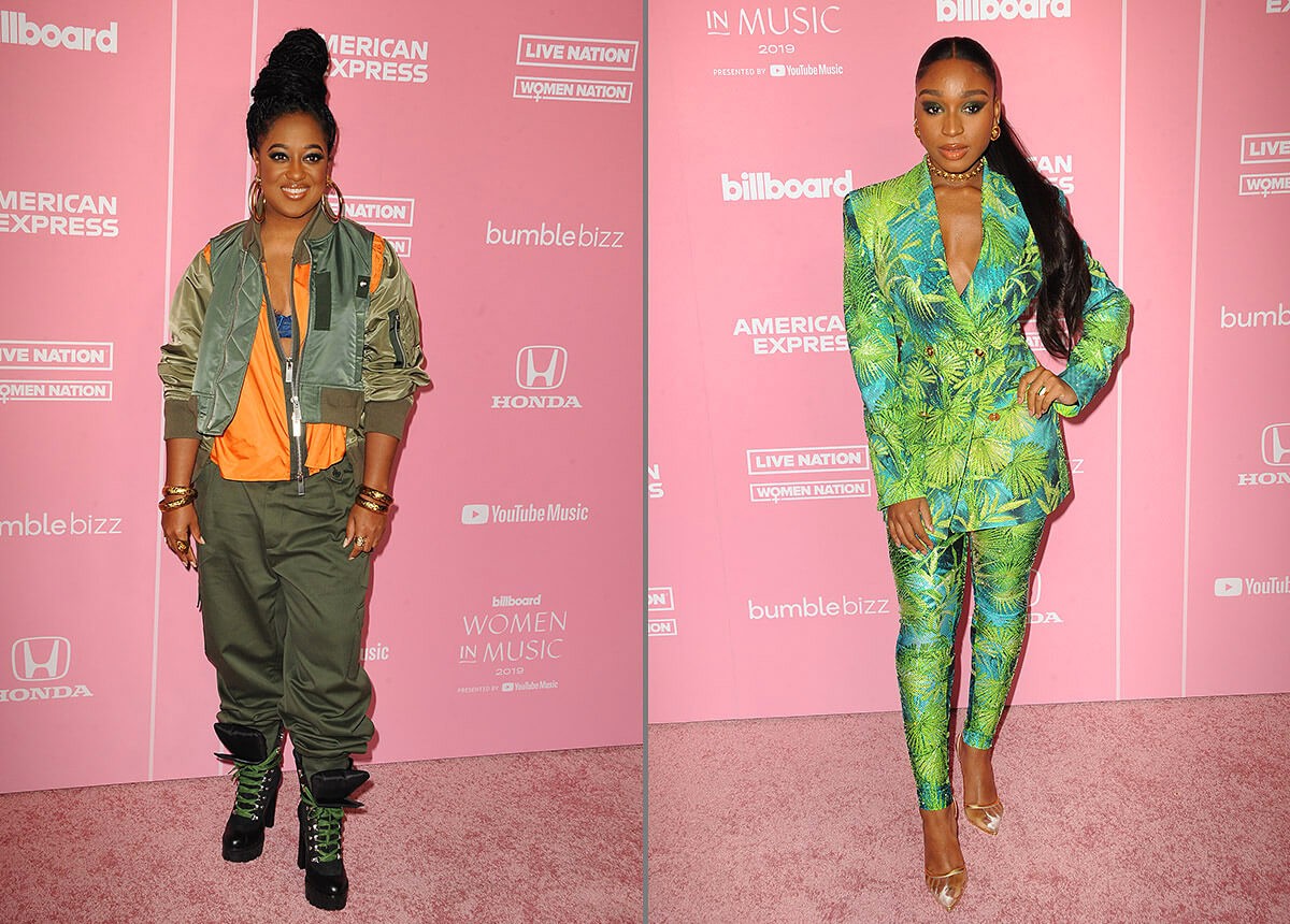 Rapsody and Normani - Billboard Women in music event