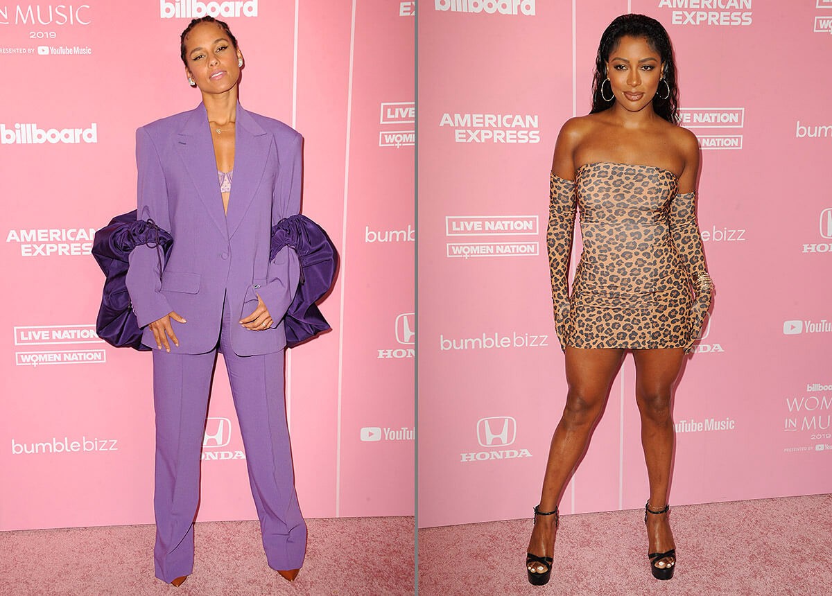 Alicia Keys and Victoria Monet - Billboard Women in music event