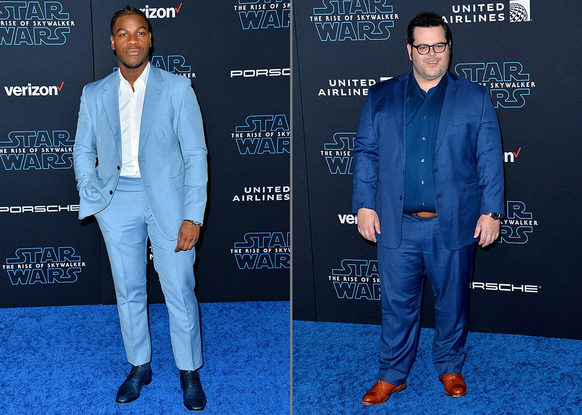 John Boyega and Josh Gad - premiere of "Star Wars: The Rise of Skywalker", USA