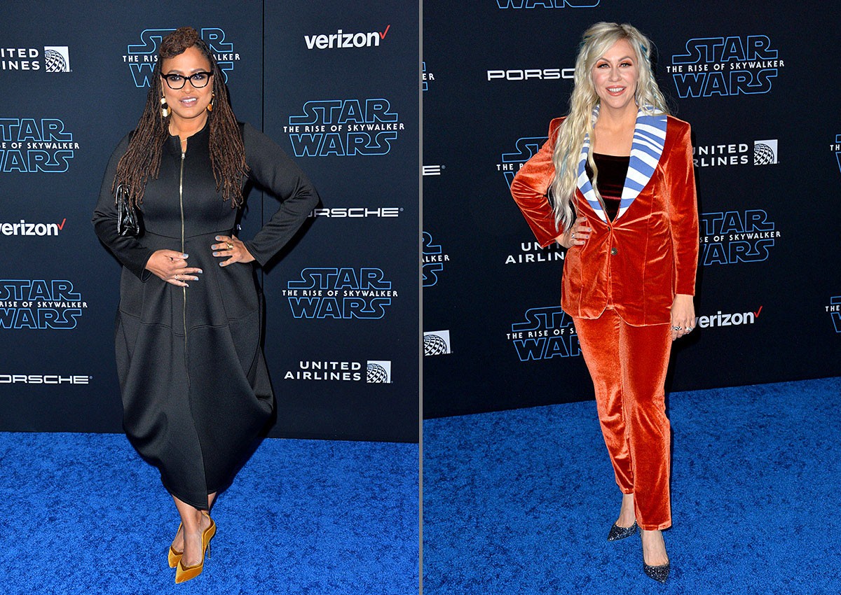 Ava DuVernay and Ashley Eckstein - world premiere of "Star Wars: The Rise of Skywalker" at the El Capitan Theatre