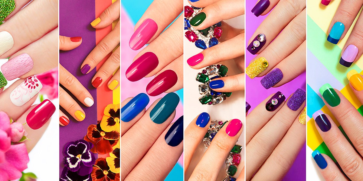 Image of a popular and modern manicure
