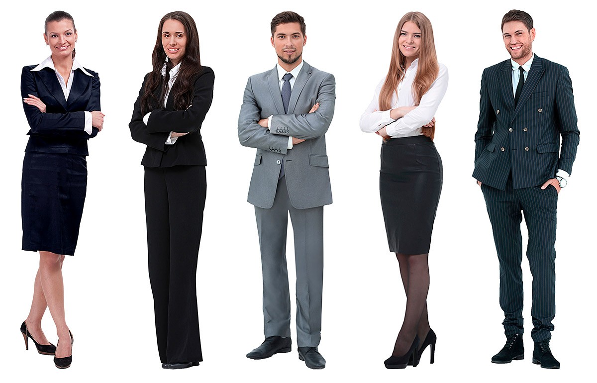 Image of a team of people