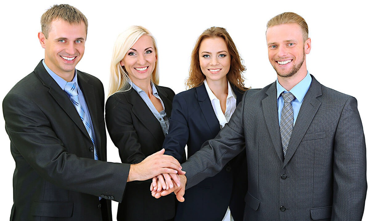 Image of people united by a common goal in society