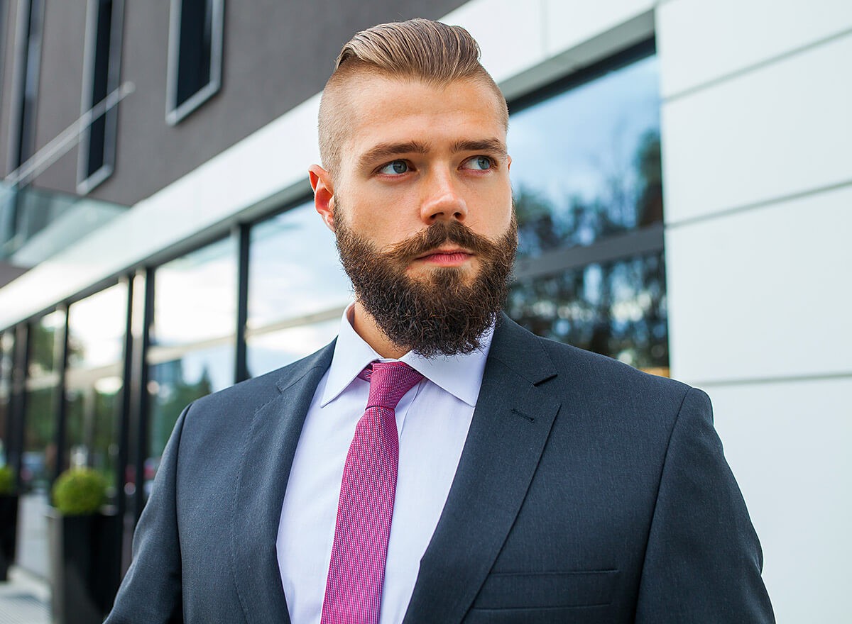 Image of a young man in a business suit