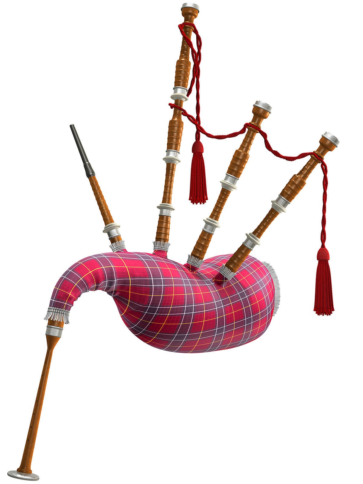 Image of a musical instrument - Bagpipes