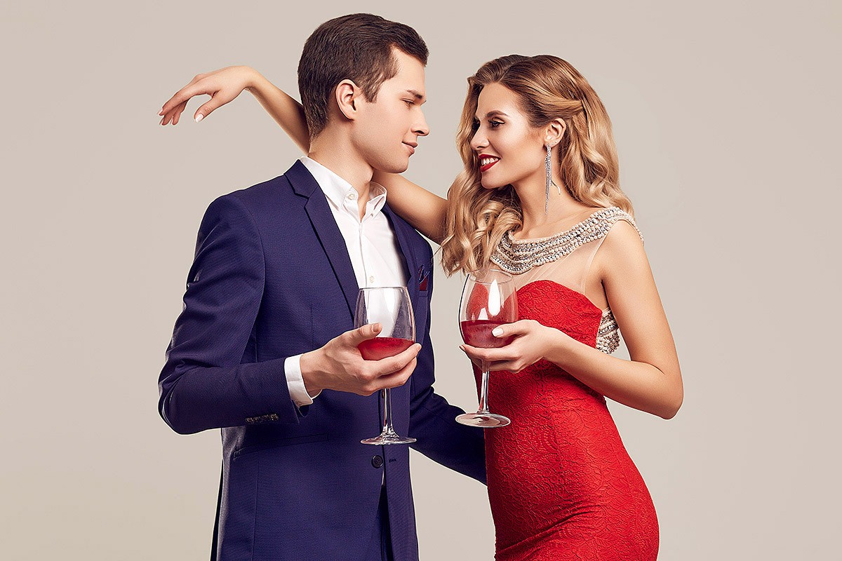 Image of dating beautiful couple