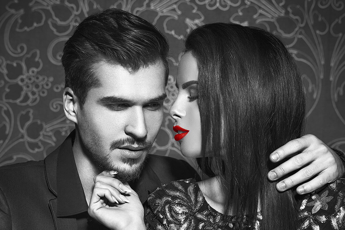 Lovely couple in love