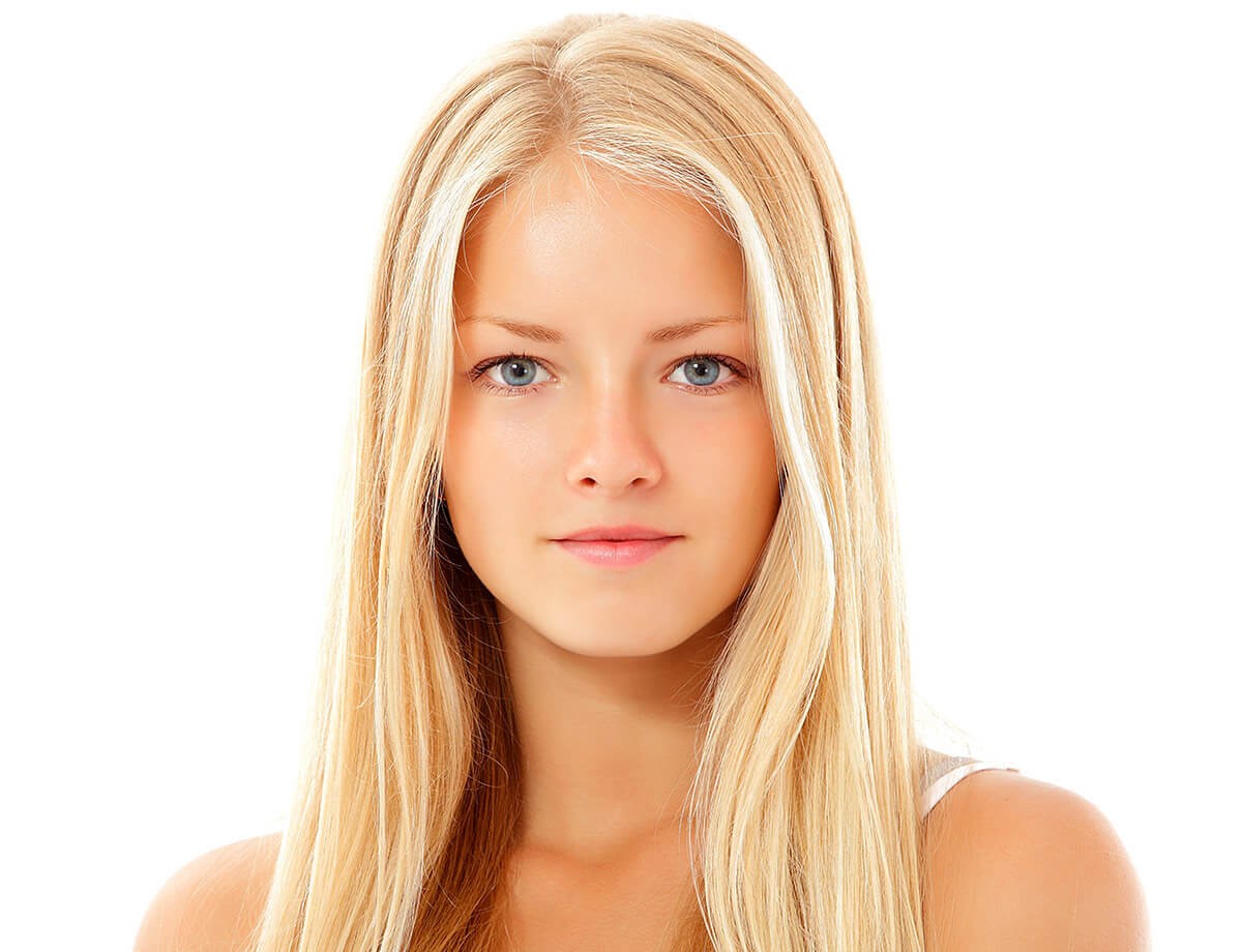 Cute young girl with a charming face Cute young girl with a charming face