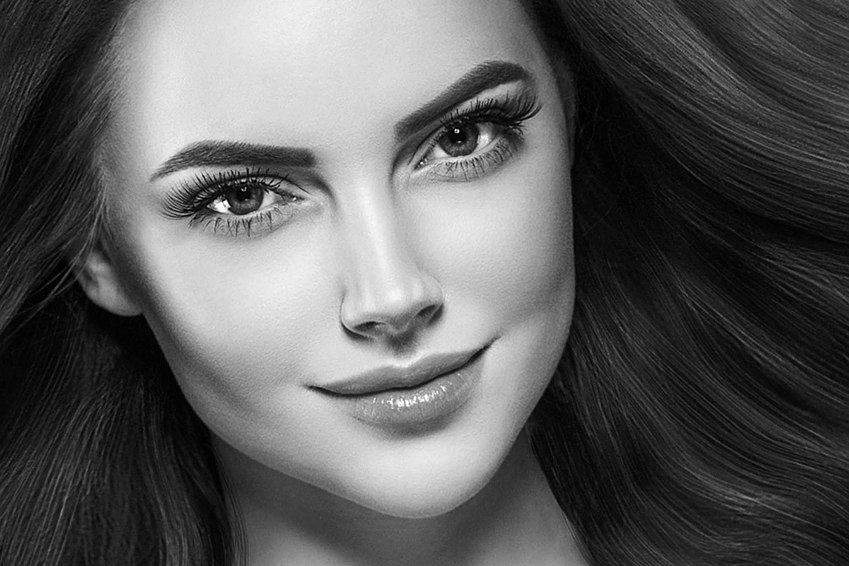 Attractive girl with beautiful eyes Attractive girl with beautiful eyes