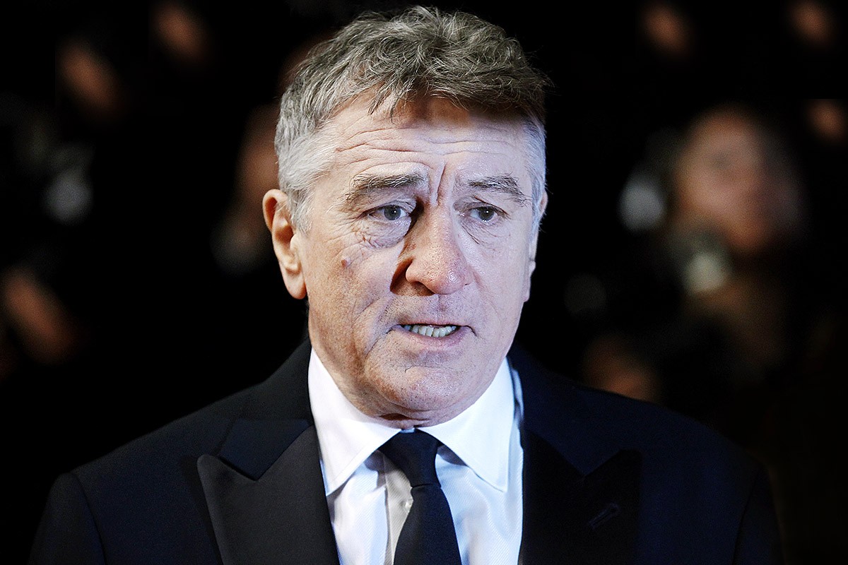 Image of the famous American actor Robert de Niro