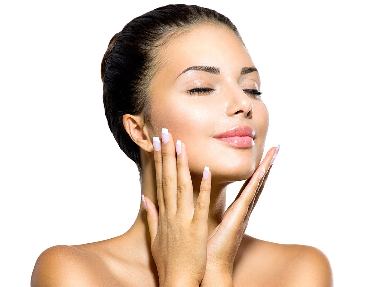 Image of pretty woman with attractive face