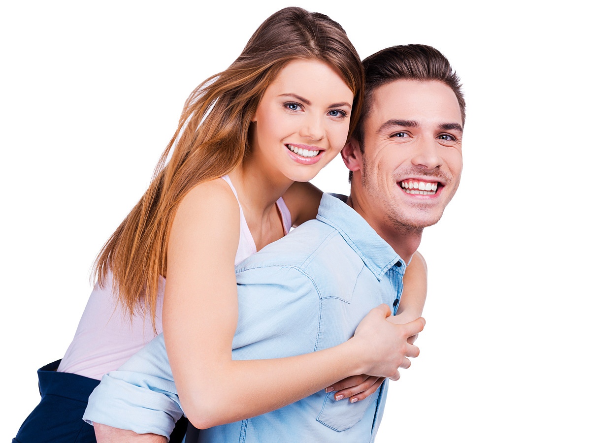 Happy young couple Happy young couple