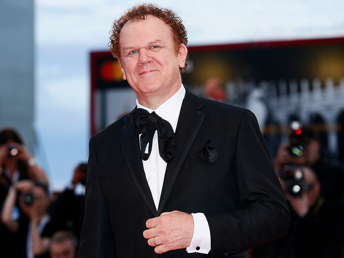 American actor John C. Reilly with a cute smile on his face