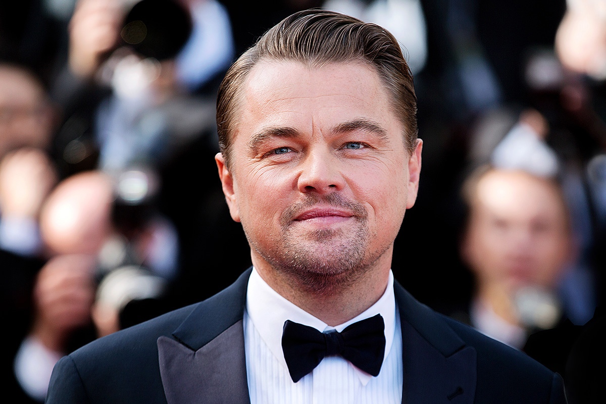 Image of Leonardo DiCaprio in a bow tie