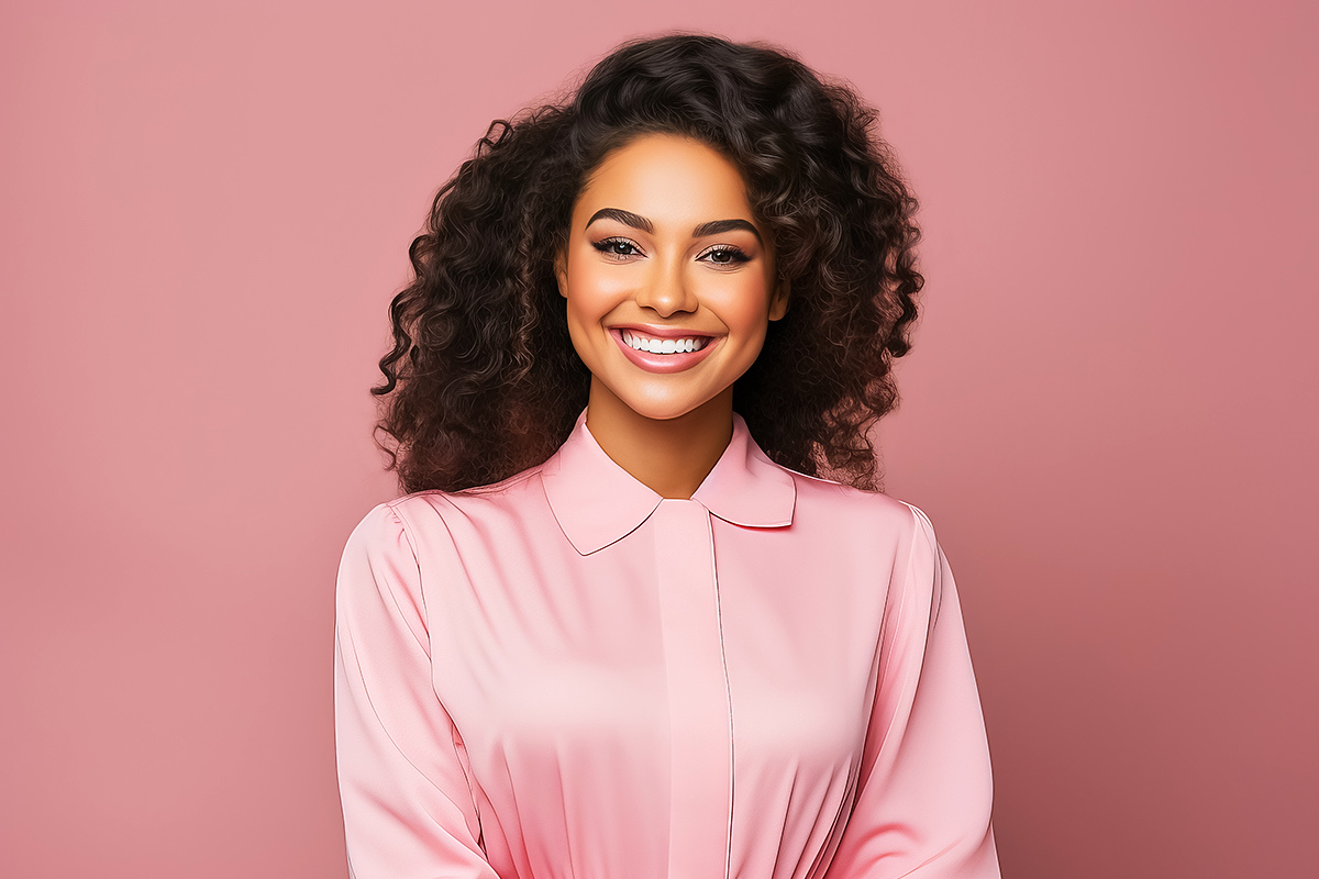 Image of a girl with a gorgeous smile